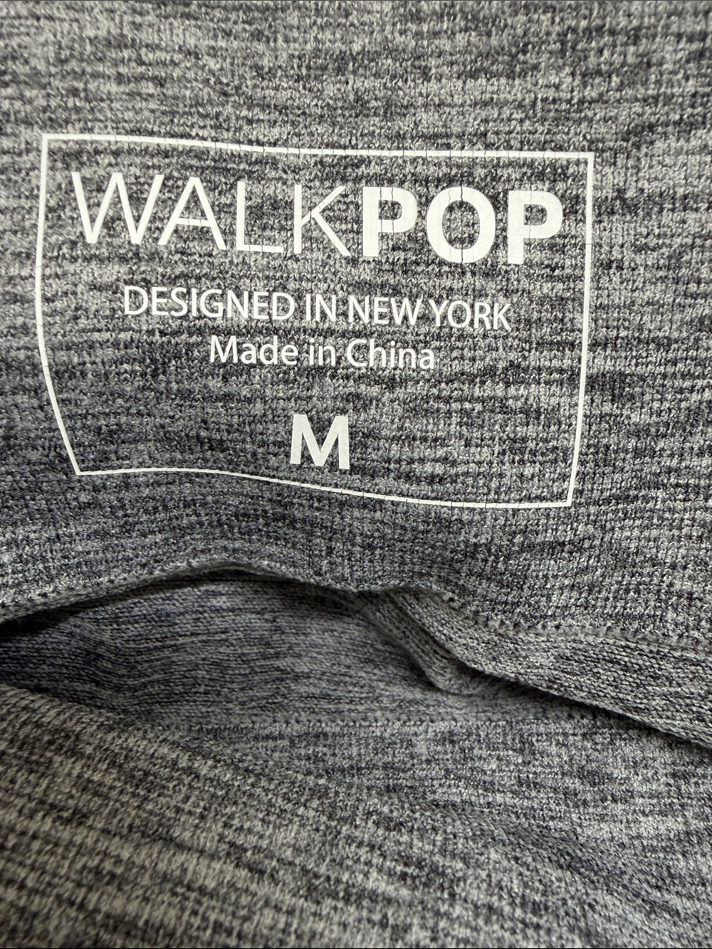 Women's Grey Heather High-Waist Leggings - Picture 3 of 3